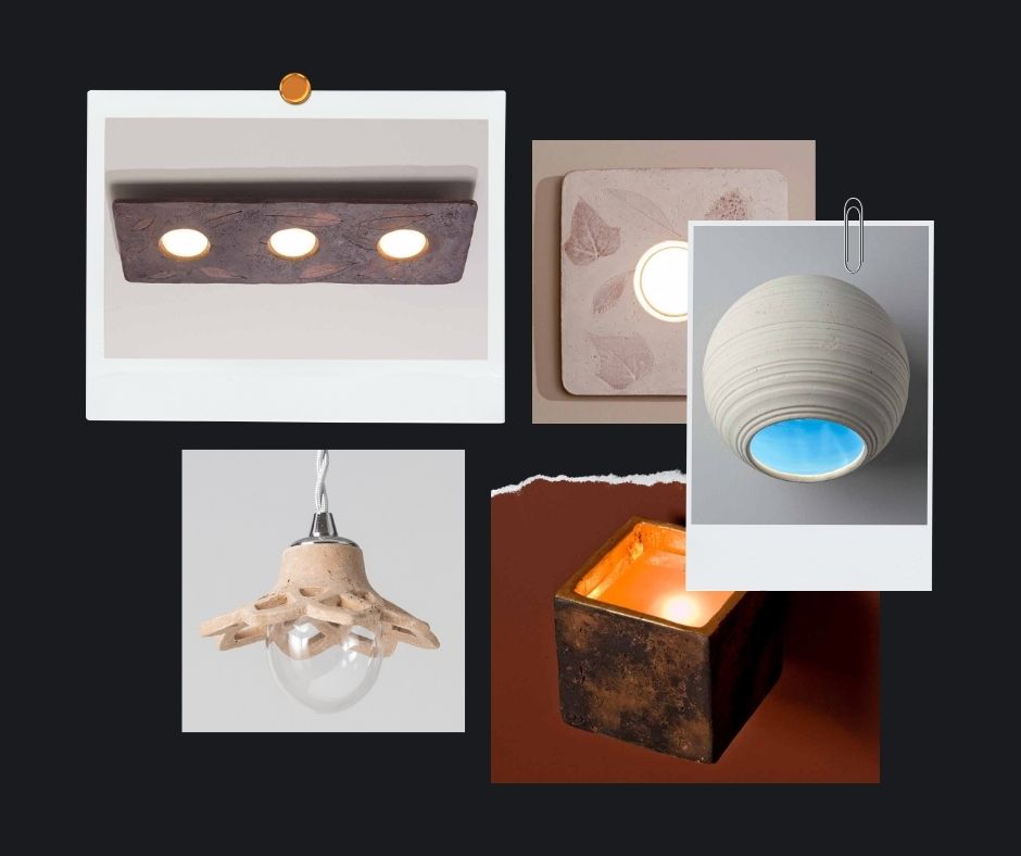 Illuminazione di Design in Terracotta - Made in Tuscany