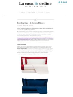 La casa in ordine Web Italia <span>01.2022</span>