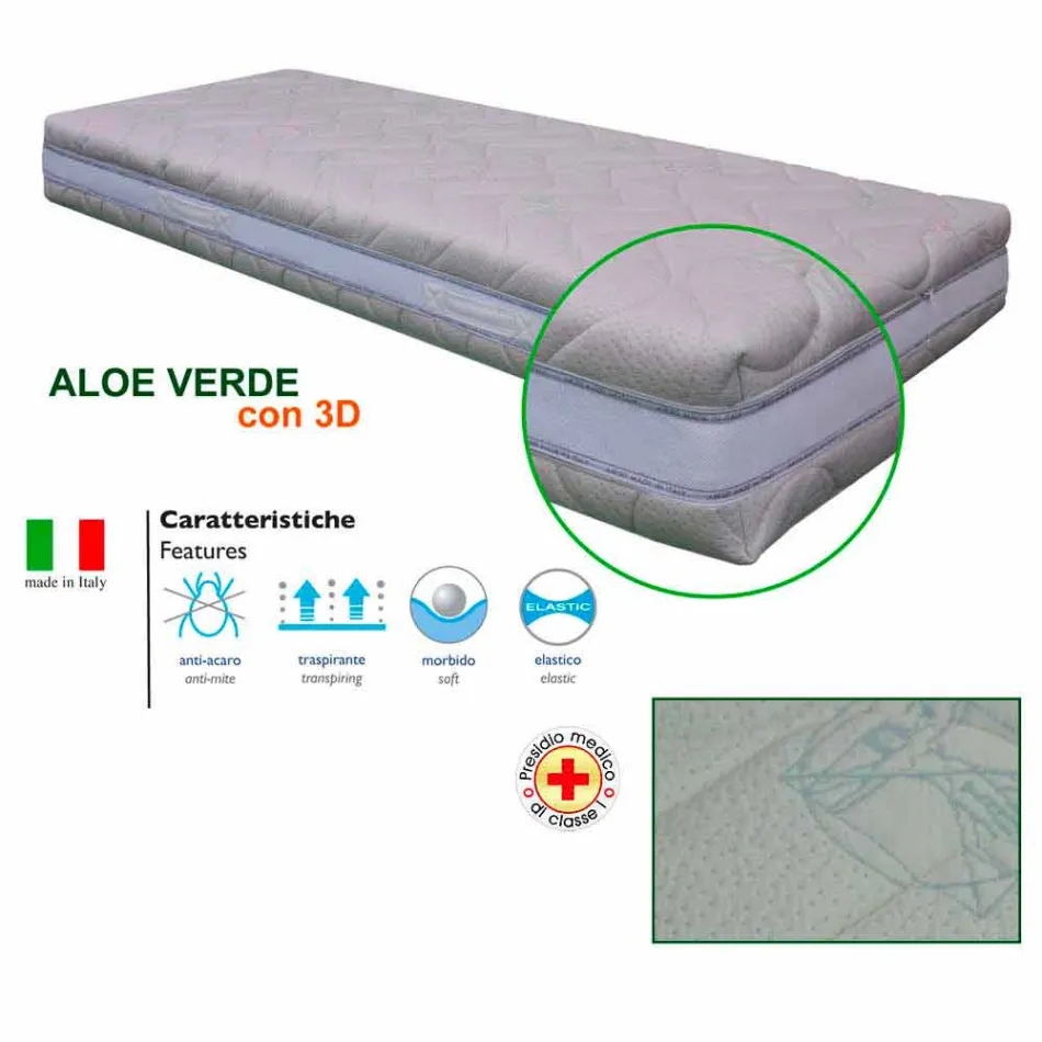 Materasso Bio 3 Singolo Viadurini