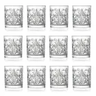 12 Bicchieri Double Old Fashioned Tumbler in Eco Cristallo di Lusso - Destino Viadurini