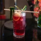 12 Bicchieri Tumbler Alti Highball in Eco Cristallo Decorato - Senzatempo Viadurini
