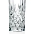 12 Bicchieri Tumbler Alto Highball per Cocktail in Eco Cristallo - Cantabile Viadurini