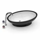 Lavandino Bagno Design Egg Made in Italy Viadurini