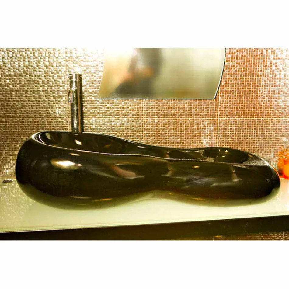 Lavandino Design Moderno Goldline Made in Italy Viadurini