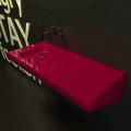Lavabo sospeso design moderno Saddled made in Italy