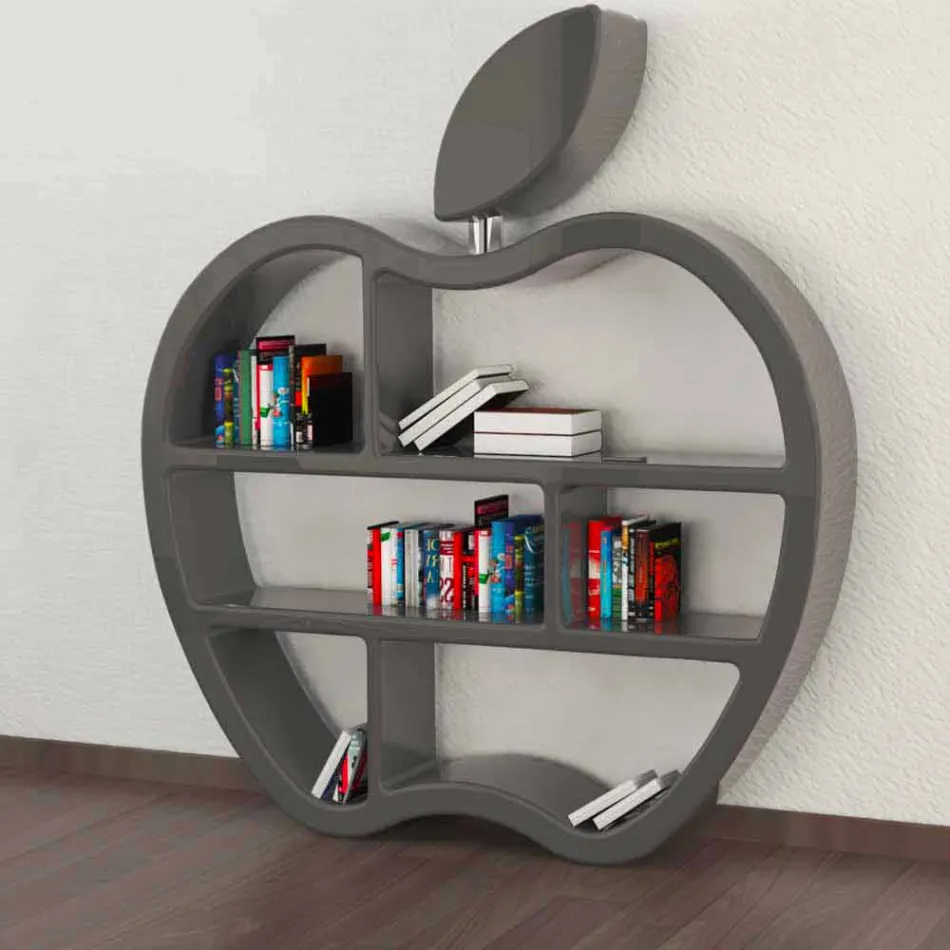 Libreria Design Moderno Gluttony Made in Italy Viadurini