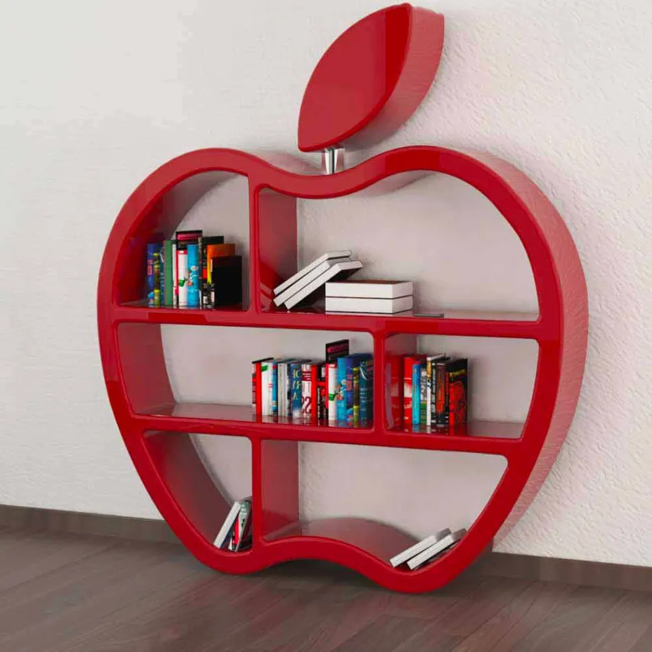 Libreria Design Moderno Gluttony Made in Italy Viadurini