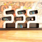 Libreria Moderna Ser P Made in Italy Viadurini
