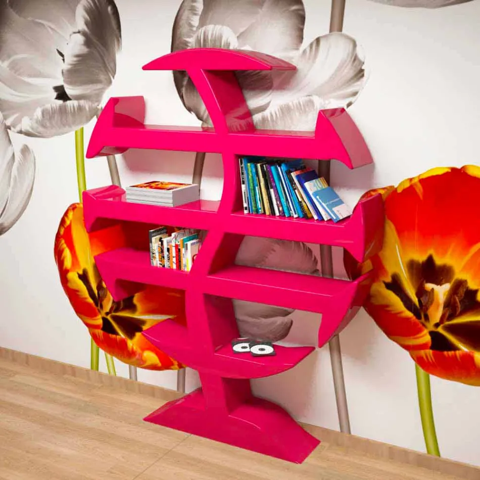 Libreria Design Stevenson Made in Italy Viadurini