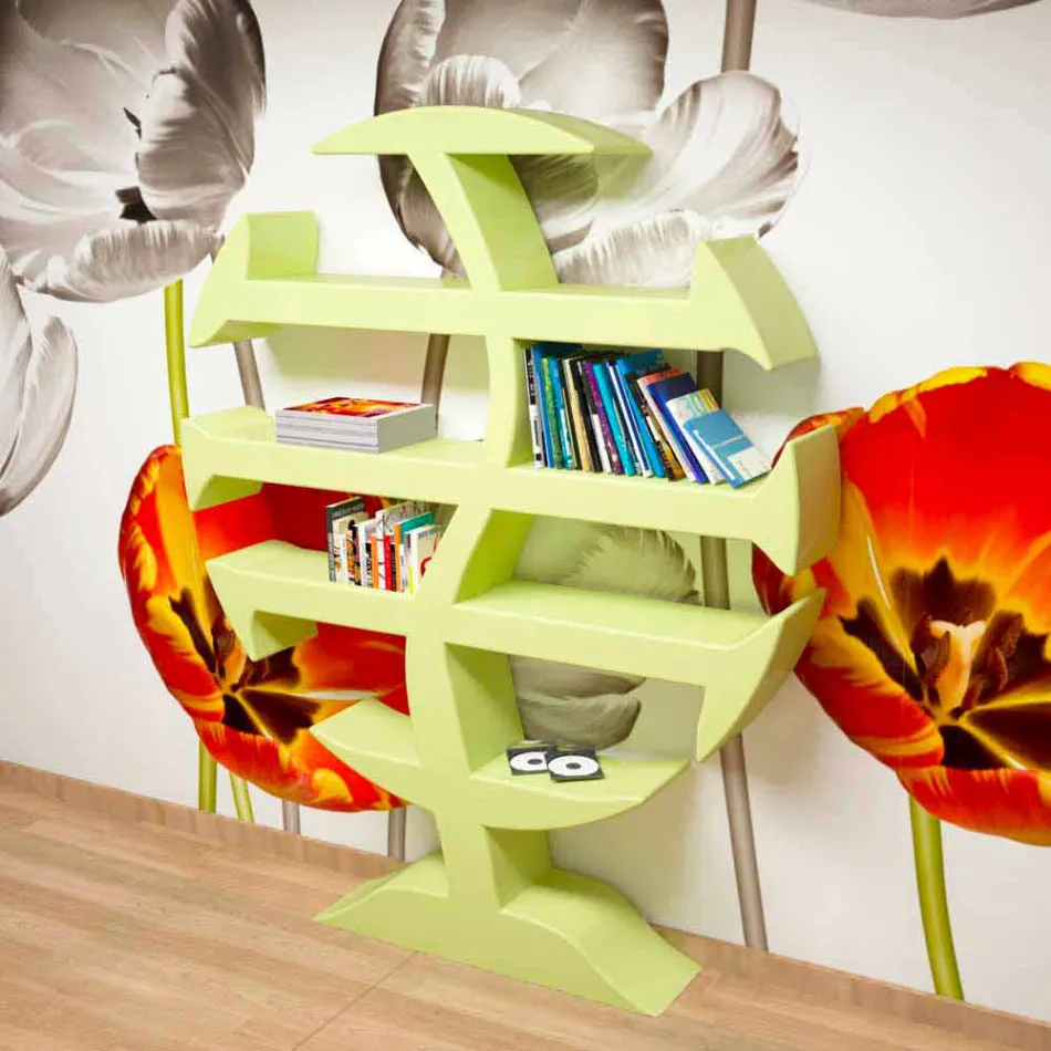 Libreria Design Stevenson Made in Italy Viadurini