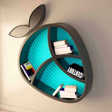Mensola Design Poppy Book Made in Italy Viadurini
