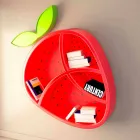 Mensola Design Poppy Book Made in Italy Viadurini
