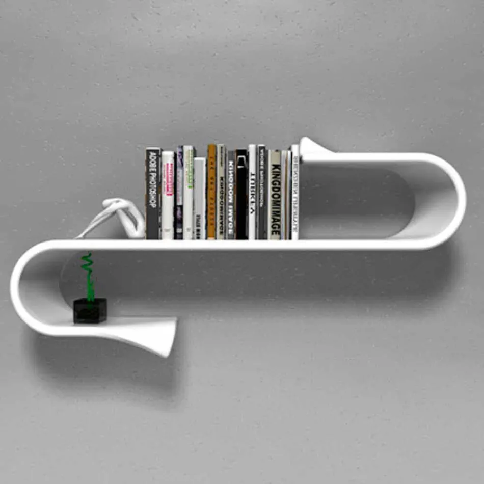 Mensola Design Moderno Waveshelf Made in Italy Viadurini