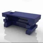 Scrivania Ufficio Design Alford Made in Italy Viadurini