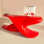 Scrivania Moderna Ufficio Archer Made in Italy Viadurini