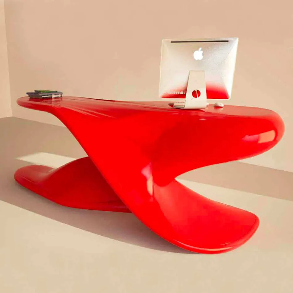 Scrivania Moderna Ufficio Archer Made in Italy Viadurini