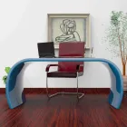 Scrivania Design Ufficio Ola Made in Italy Viadurini