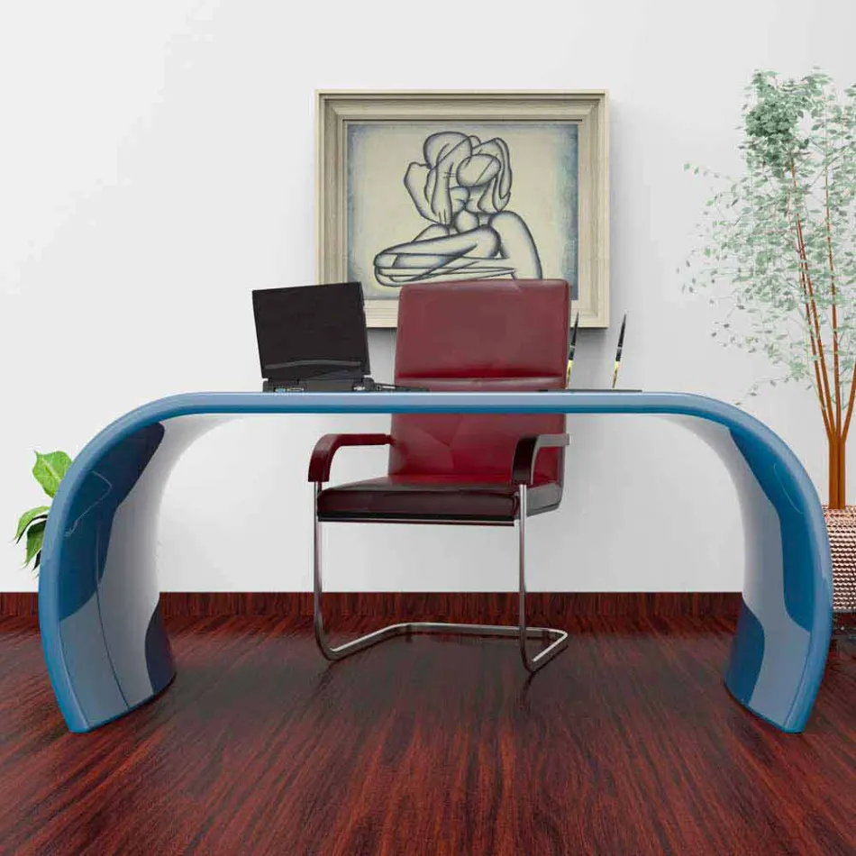 Scrivania Design Ufficio Ola Made in Italy Viadurini