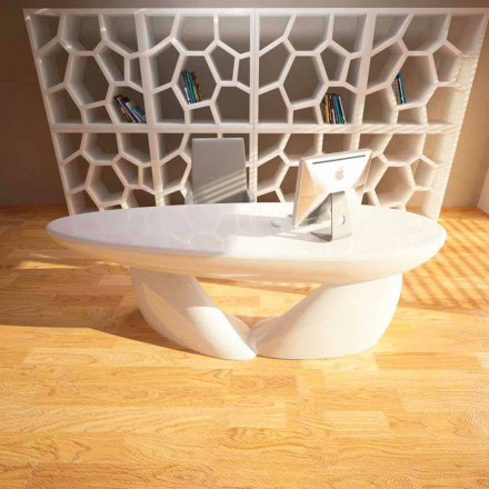 Scrivania Ufficio Design Sofstone Made in Italy Viadurini