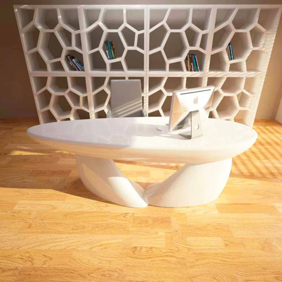 Scrivania Ufficio Design Sofstone Made in Italy Viadurini