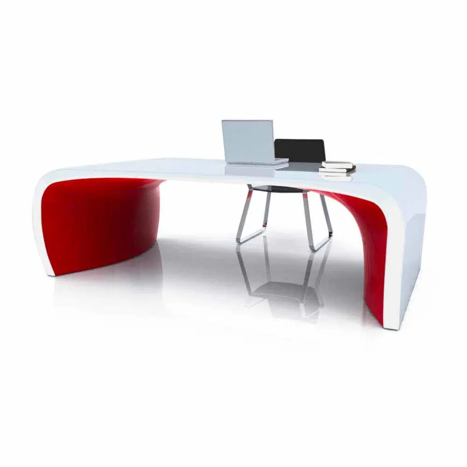 Scrivania Ufficio Design Sonar Made in Italy Viadurini
