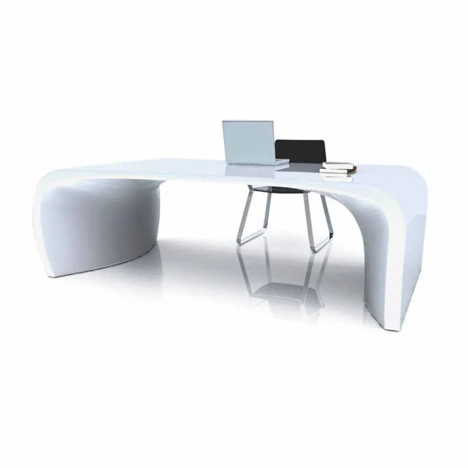 Scrivania Ufficio Design Sonar Made in Italy Viadurini