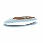Tavolino Design Soggiorno Drop Made in Italy Viadurini