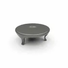 Tavolino Design Round Made in Italy Viadurini