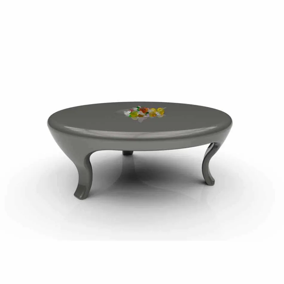 Tavolino Design Round Made in Italy Viadurini
