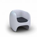 Poltrona Design Moderno Apple Made in Italy