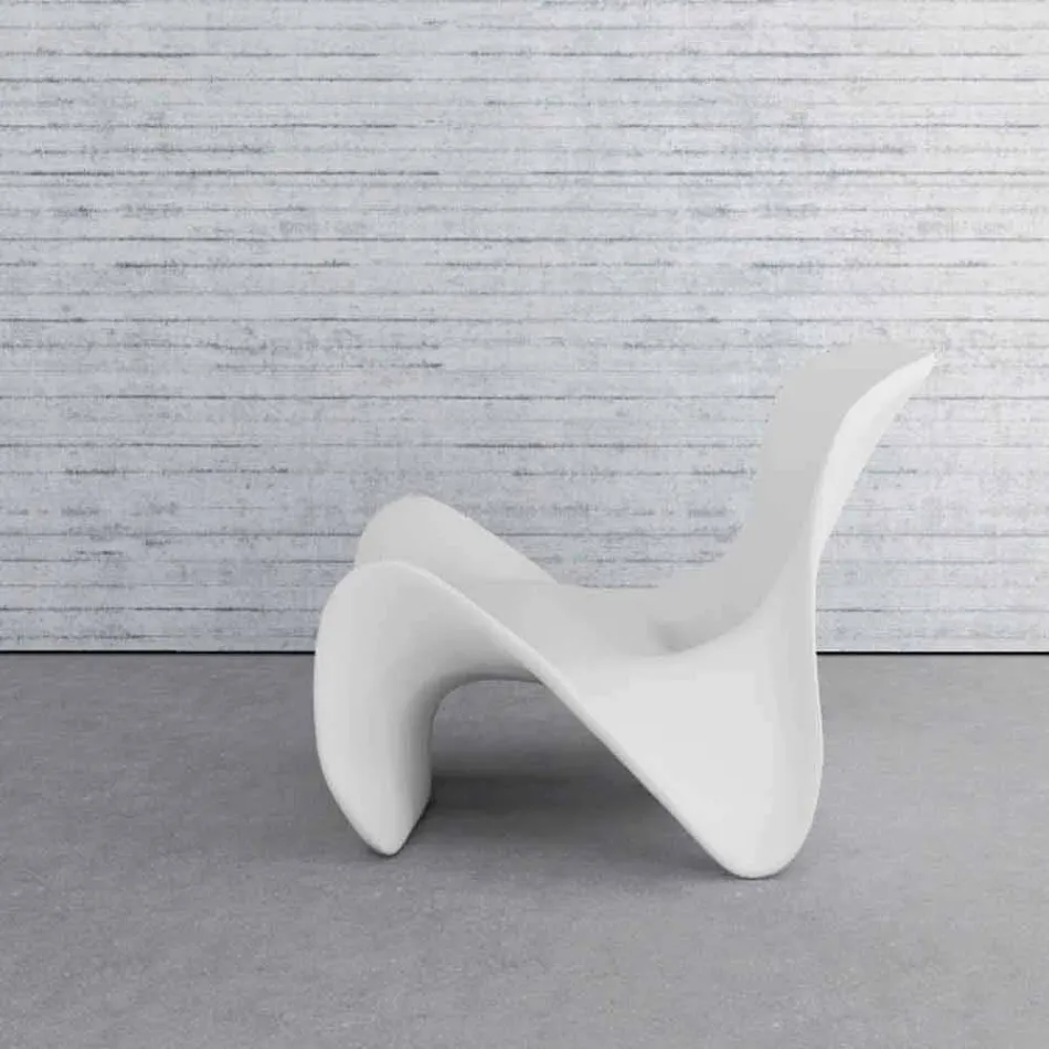 Poltrona Design Moderno Forma Made in Italy Viadurini