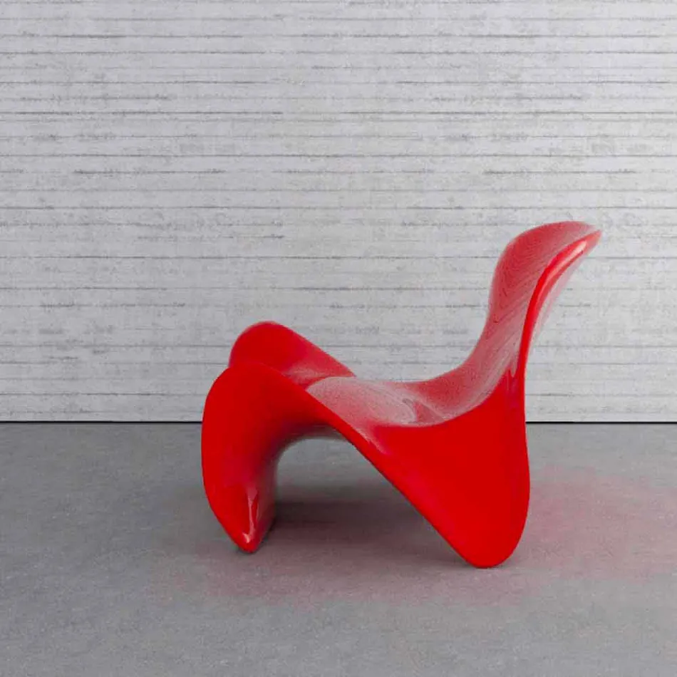 Poltrona Design Moderno Forma Made in Italy Viadurini