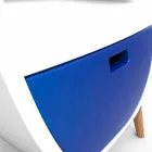 Comodino Moderno Design Gauche Made in Italy Viadurini