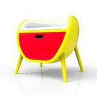 Comodino Moderno Design Gauche Made in Italy Viadurini