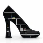 Libreria Design Lady Made in Italy Viadurini