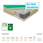 Materasso Matrimoniale a Molle Insacchettate Bio Up Memory  Viadurini