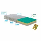 Materasso Singolo a Molle Insacchettate Bio Up Memory  Viadurini