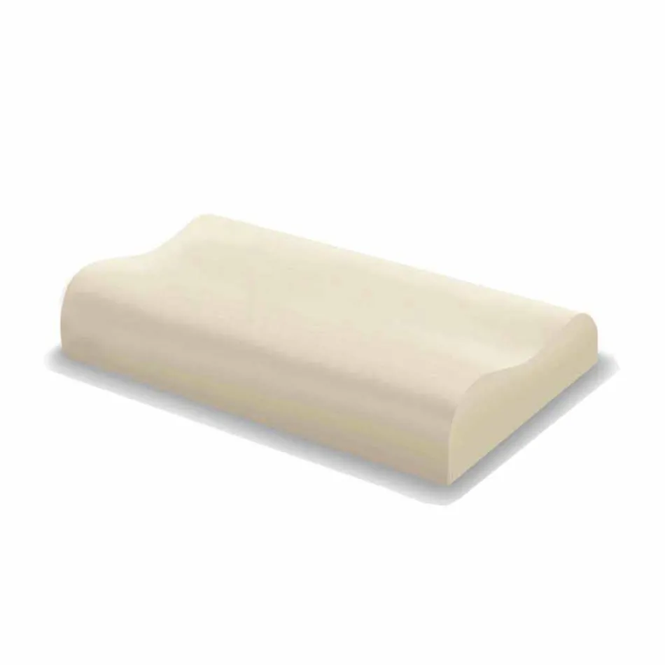 2 cuscini anallergici ergonomici in Memory Foam Memory Cervicale Viadurini