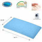 2 cuscini traspiranti in memory Bio Airsensitive fatti in Italia Viadurini