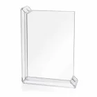 2 Portafoto Multiplo da Tavolo in Plexiglass Colorato o con Legno - Menelao Viadurini