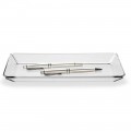 2 Svuotatasche di Design Moderno da Ingresso in Plexiglass Trasparente - Tonio