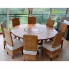 Tavolo Real Table Tondo per Esterni Viadurini