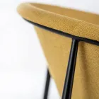 4 Sedie con Seduta in Tessuto Disponibile in Diverse Finiture - Toscana Viadurini