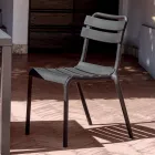 4 Sedie da Giardino in Polipropilene Resistente ai Raggi UV - Amarillis Viadurini