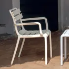 4 Sedie da Giardino in Polipropilene Resistente ai Raggi UV - Amarillis Viadurini