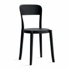 4 Sedie Impilabili da Esterno in Polipropilene di Design Made in Italy - Alexus Viadurini