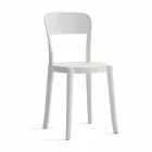 4 Sedie Impilabili da Esterno in Polipropilene di Design Made in Italy - Alexus Viadurini