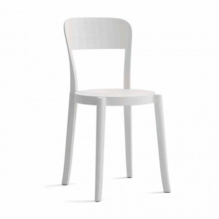 4 Sedie Impilabili da Esterno in Polipropilene di Design Made in Italy - Alexus Viadurini