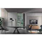 4 Sedie Moderne in Acciaio con Seduta in Velluto Imbottita Made in Italy – Nirvana Viadurini