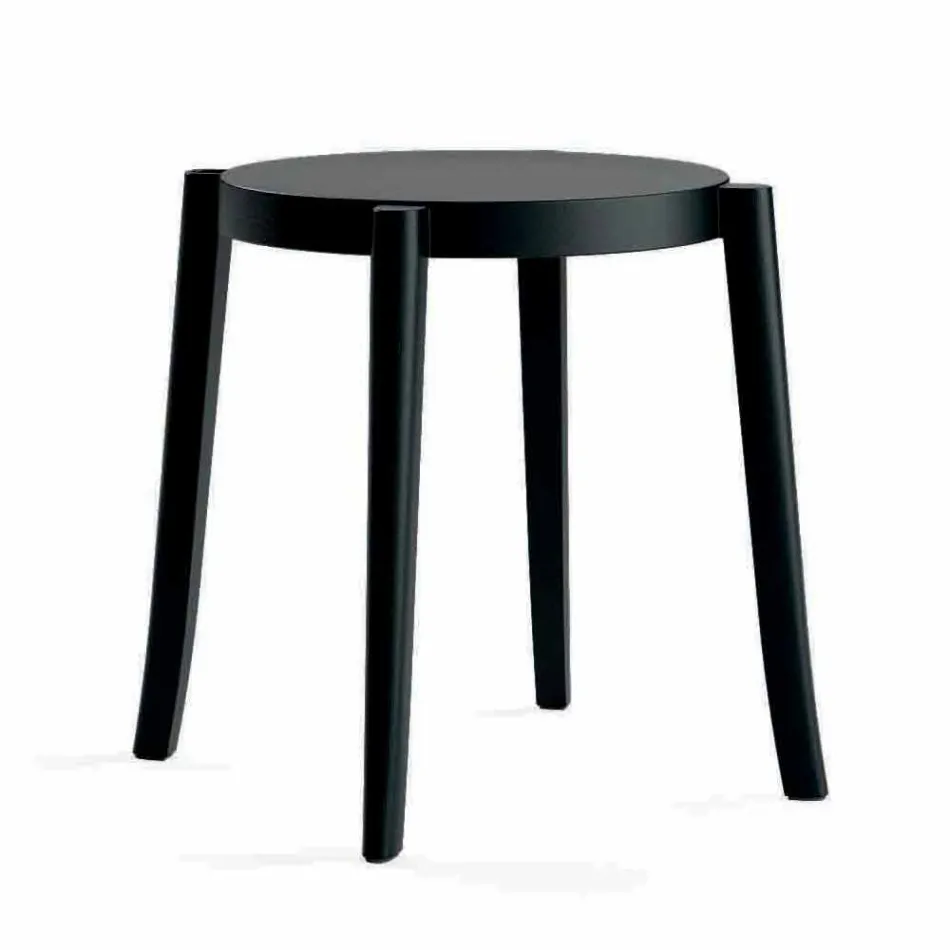 4 Sgabelli da Esterno Impilabili Design in Polipropilene Made in Italy - Anona Viadurini